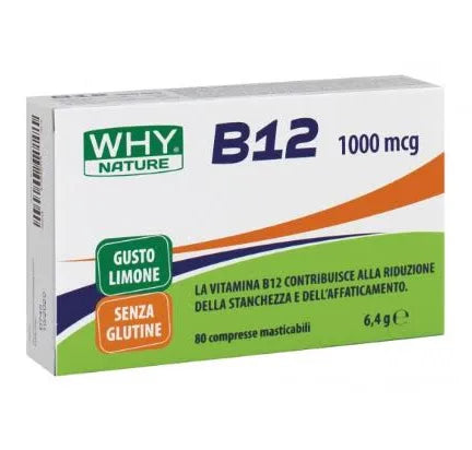 WHY NATURE VITAMINA B12 80cpr