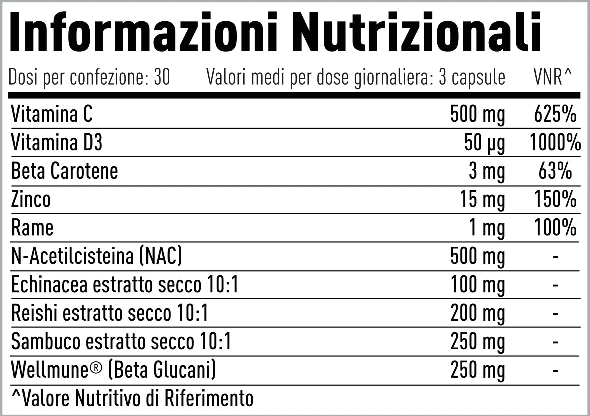 NÄTOO IMMUNE BOOST (SUPPORTO DEL SISTEMA IMMUNITARIO) 90cps