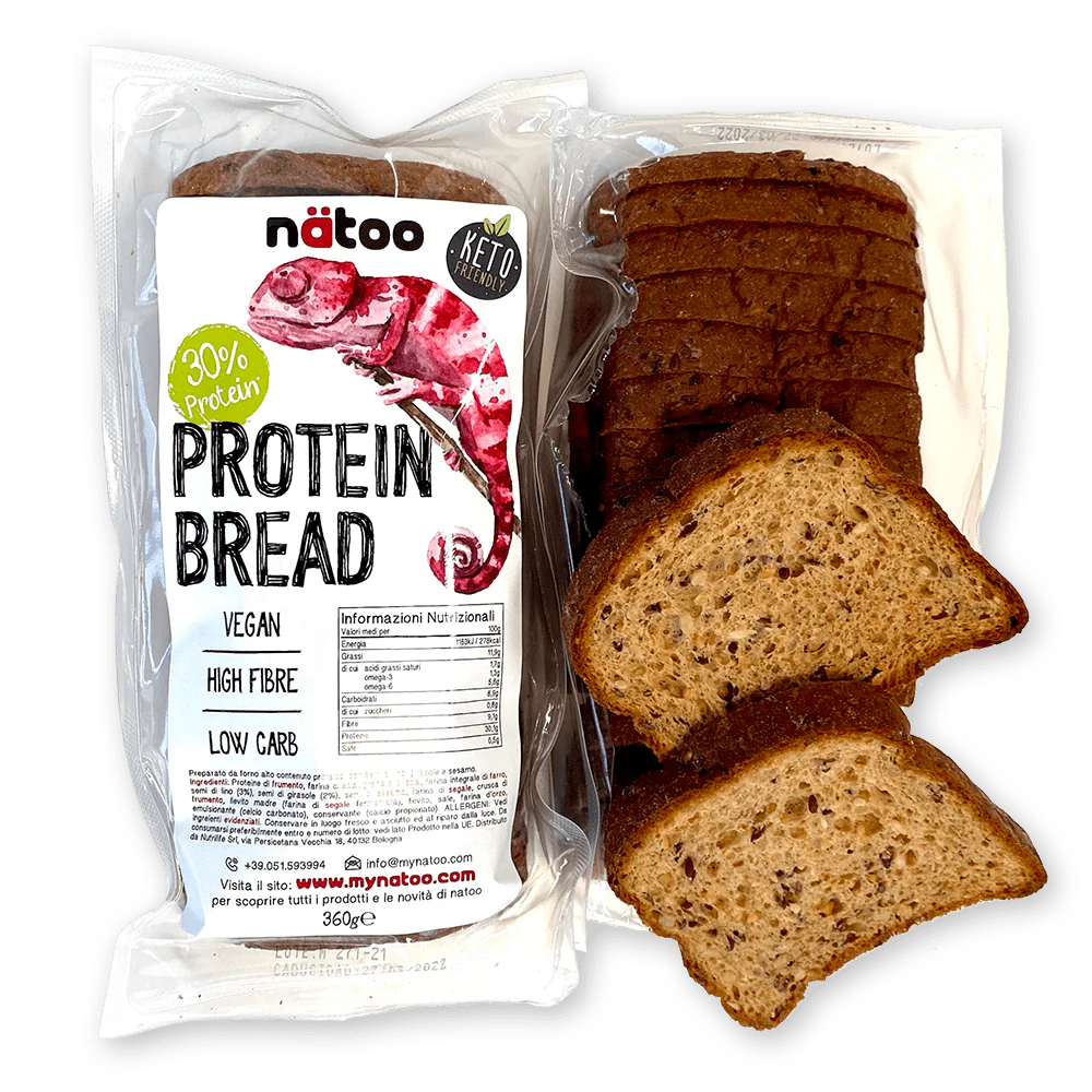 Natoo Pane iperproteico Protein bread