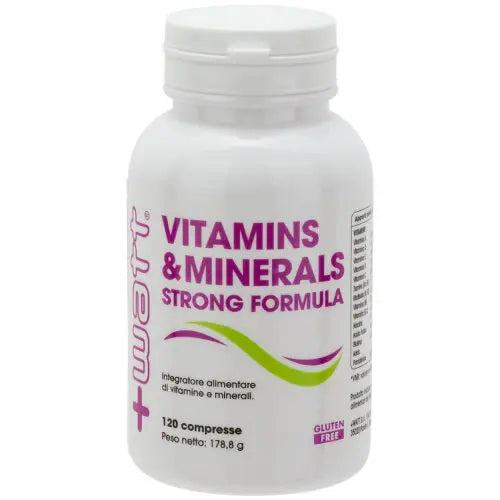 +WATT VITAMINS & MINERALS STRONG FORMULA 120cpr