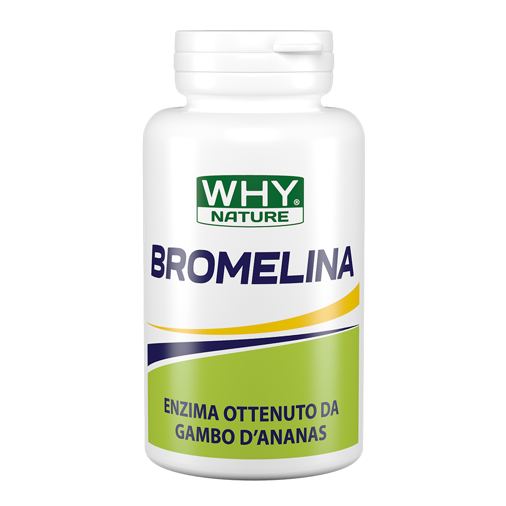 WHY NATURE BROMELINA 60 COMPRESSE