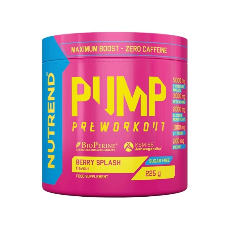 NUTREND PUMP PREWORKOUT 225g