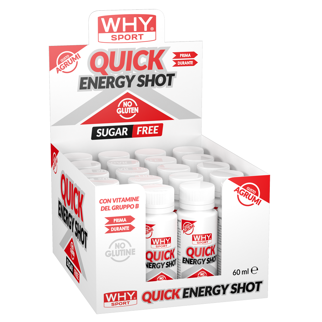 WHY SPORT QUICK ENERGY SHOT 60ml