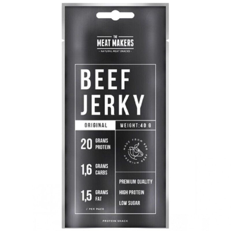 THE MEAT MAKERS BEEF JERKY SPORT 40G