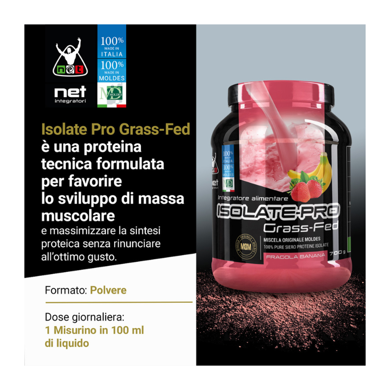 NET ISOLATE-PRO GRASS-FED 700G