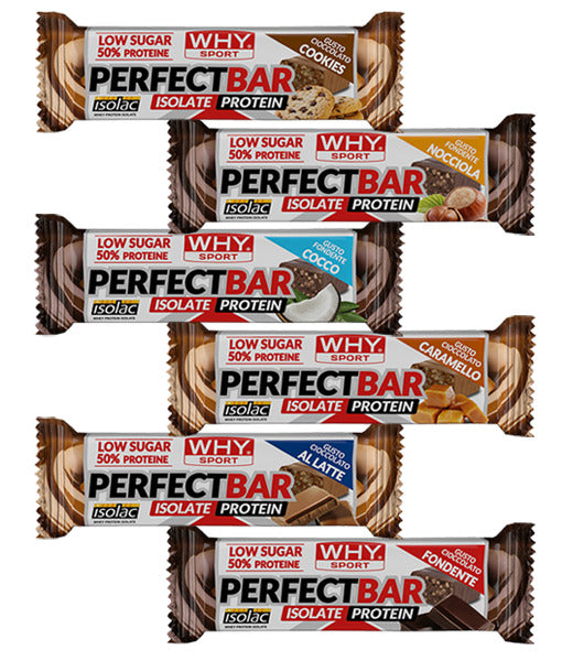 Why Sport Perfect Bar 50g 50% Proteine Low Sugar