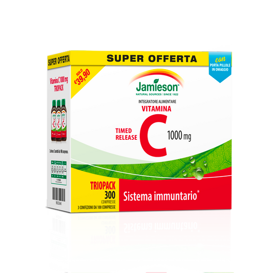 JAMIESON VITAMINA C 1000 TRIOPACK 300cpr