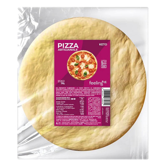 FeelingOK Base Pizza Artigianale Keto 200g