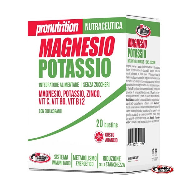 Pronutrition Magnesio Potassio all’arancia Bustine da 5,6g
