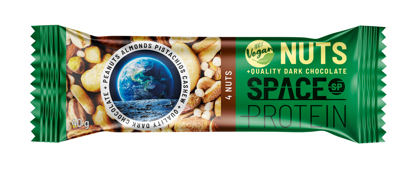 TREC SPACE NUTS PROTEIN BAR 40g