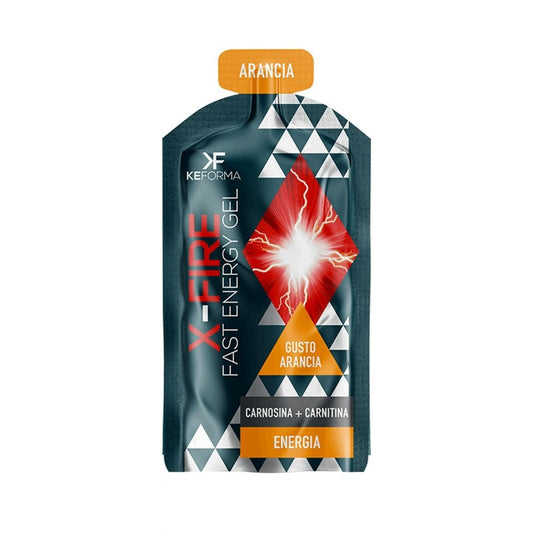 KEFORMA X-FIRE FAST ENERGY GEL GUSTO ARANCIA 30 ml