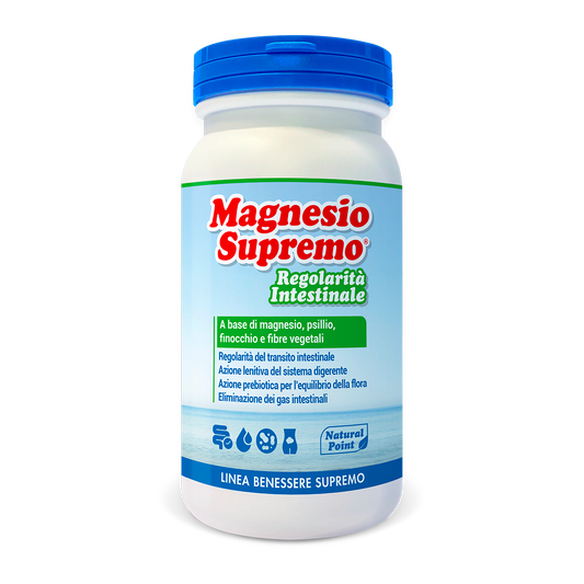 NATURAL POINT MAGNESIO SUPREMO Regolarità Intestinale 150g