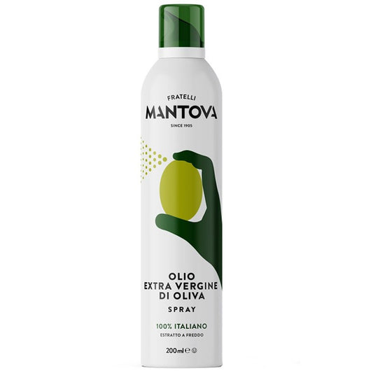 FRATELLI MANTOVA OLIO EXTRA VERGINE OLIVA SPRAY 100% ITALIANO ML.200