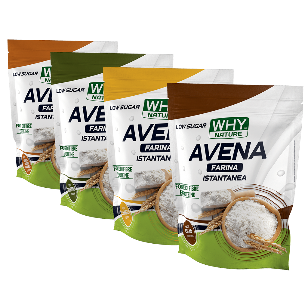 WHY NATURE FARINA DI AVENA ISTANTANEA SENZA GLUTINE 1Kg