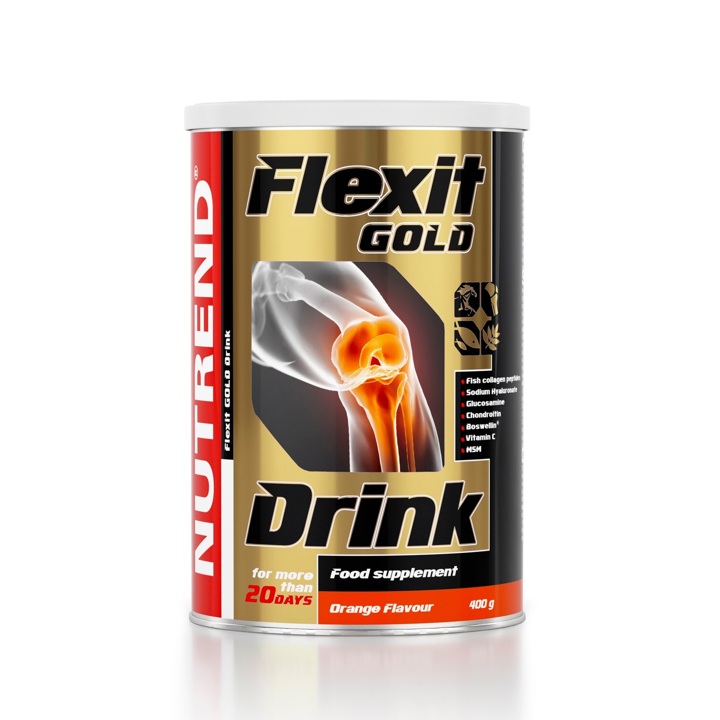 Nutrend Flexit Gold Drink 400 g Arancia