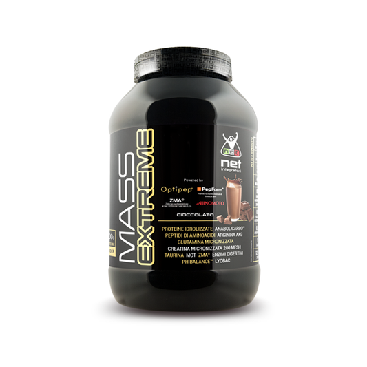 NET MASS EXTREME PLUS 1,5 Kg GAINER + PROTEINE IDROLIZZATE