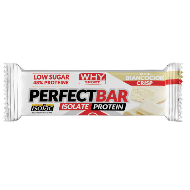 Why Sport Perfect Bar 50g 50% Proteine Low Sugar