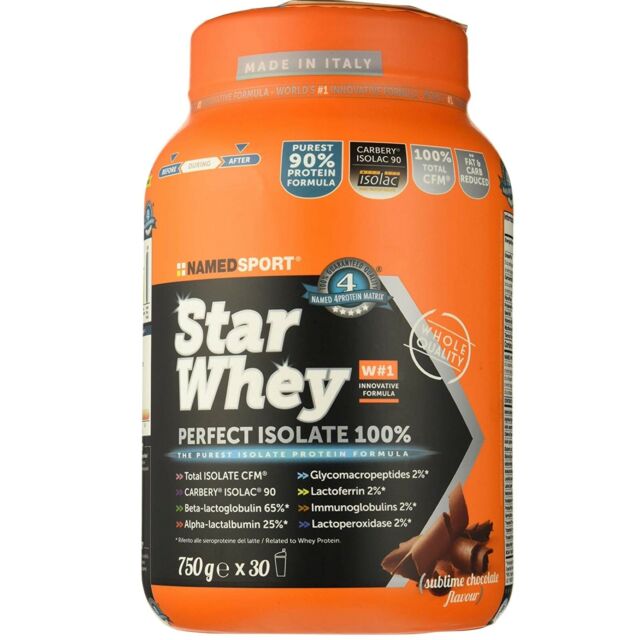 STAR WHEY PERFECT PROTEIN ISOLATE 100% 750 g