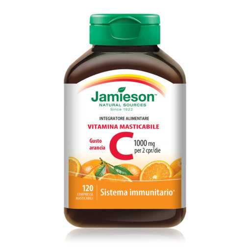 JAMIESON VITAMINA C MASTICABILE 1000mg 120 cpr